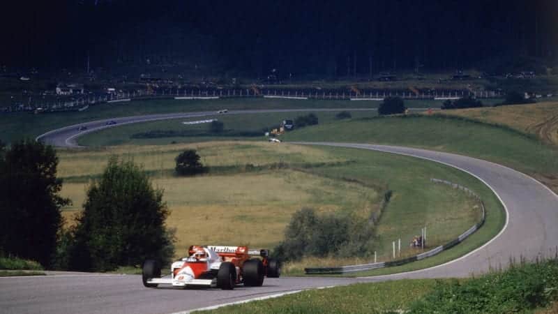 Niki Lauda at the Osterreichring