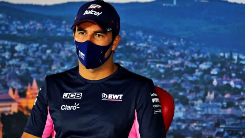 Sergio Perez, Racing Point, 2020 Hungarian GP