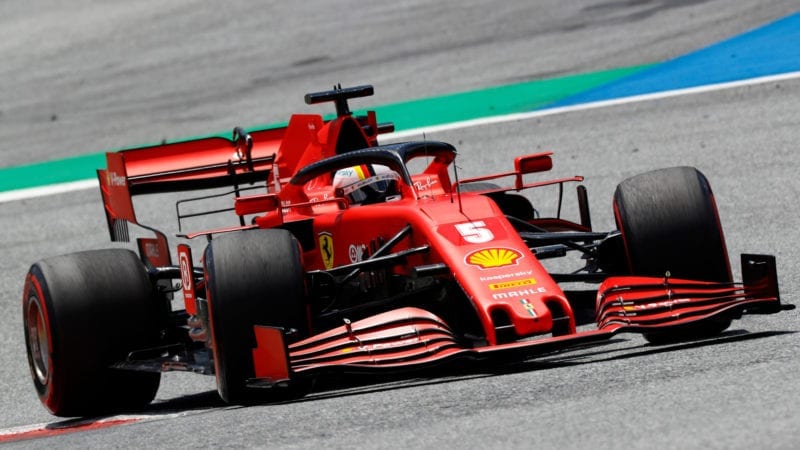 Sebastian Vettel, 2020 Austrian GP