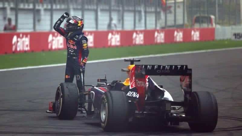 Sebastian Vettel, 2013 Indian Grand Prix