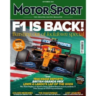Product image for September 2020 | F1 is Back! | Motor Sport Magazine