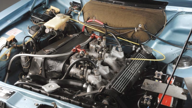 2.2 litre Lotus engine in the Talbot Sunbeam Lotus