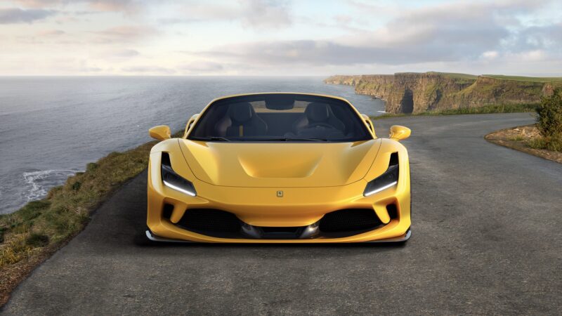 Ferrari F8 Spider front view