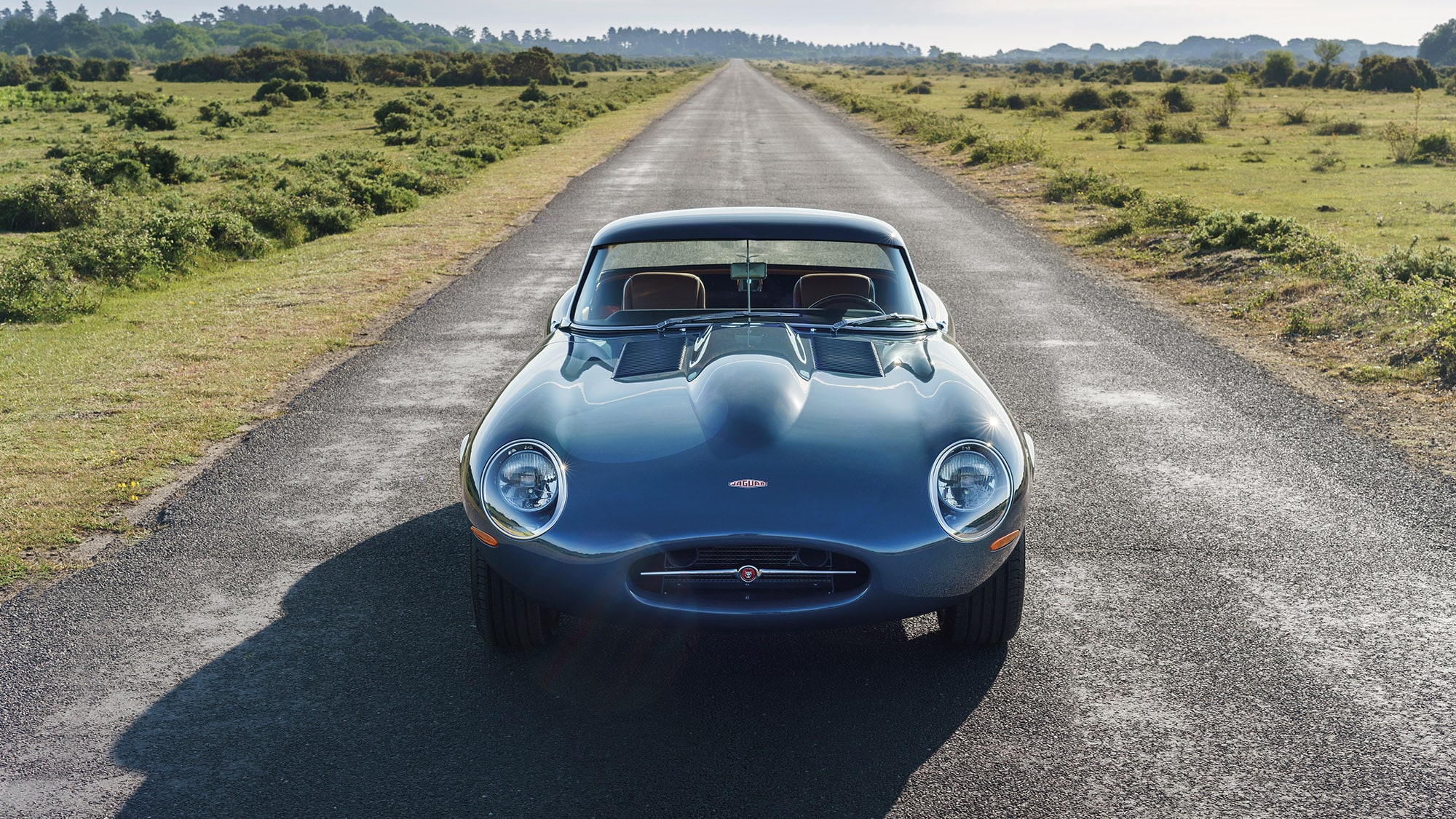 Front shot of the 2020 Eagle E-type Lightweight GT