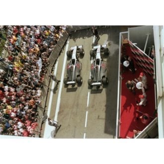 Product image for 1998 Double McLaren Victory | Getty Images | Premium print