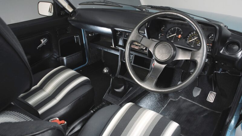 Interior of a Talbot Sunbeam Lotus