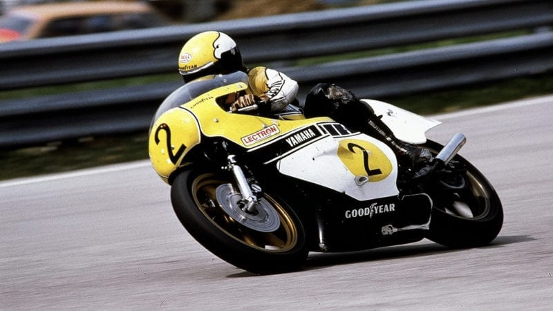 Kenny Roberts in 1978 on a Yamaha USA bike