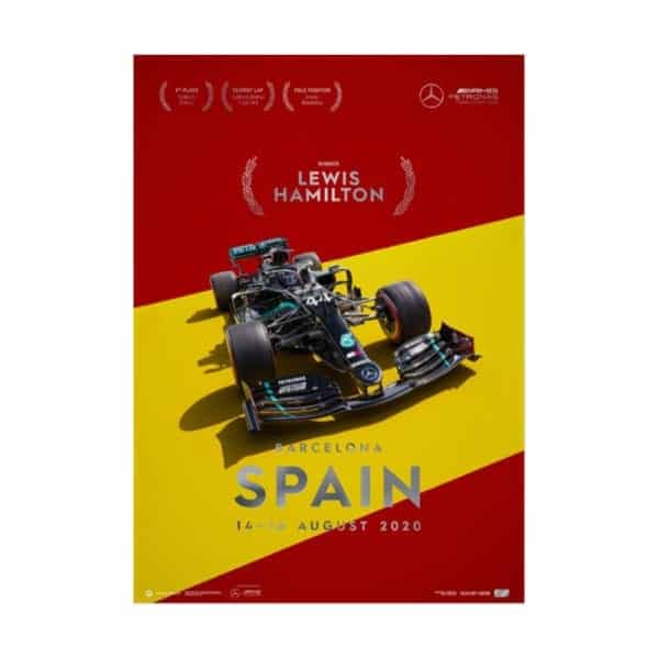 Spain Lewis Hamilton 2020 Win
