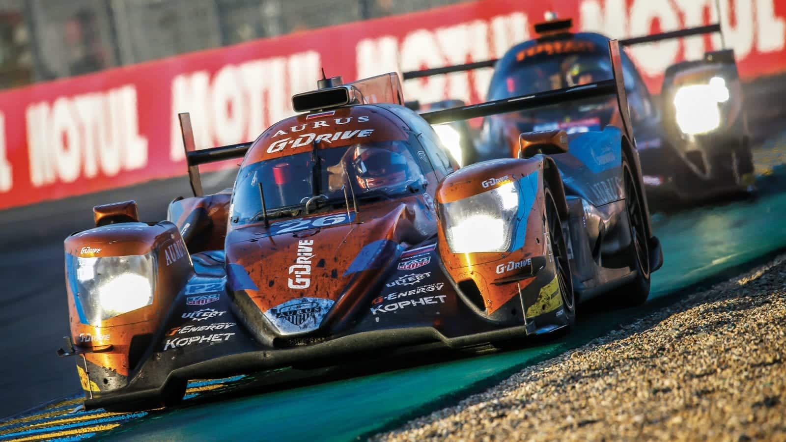 LMP2 cars at the Le Mans 24 Hours