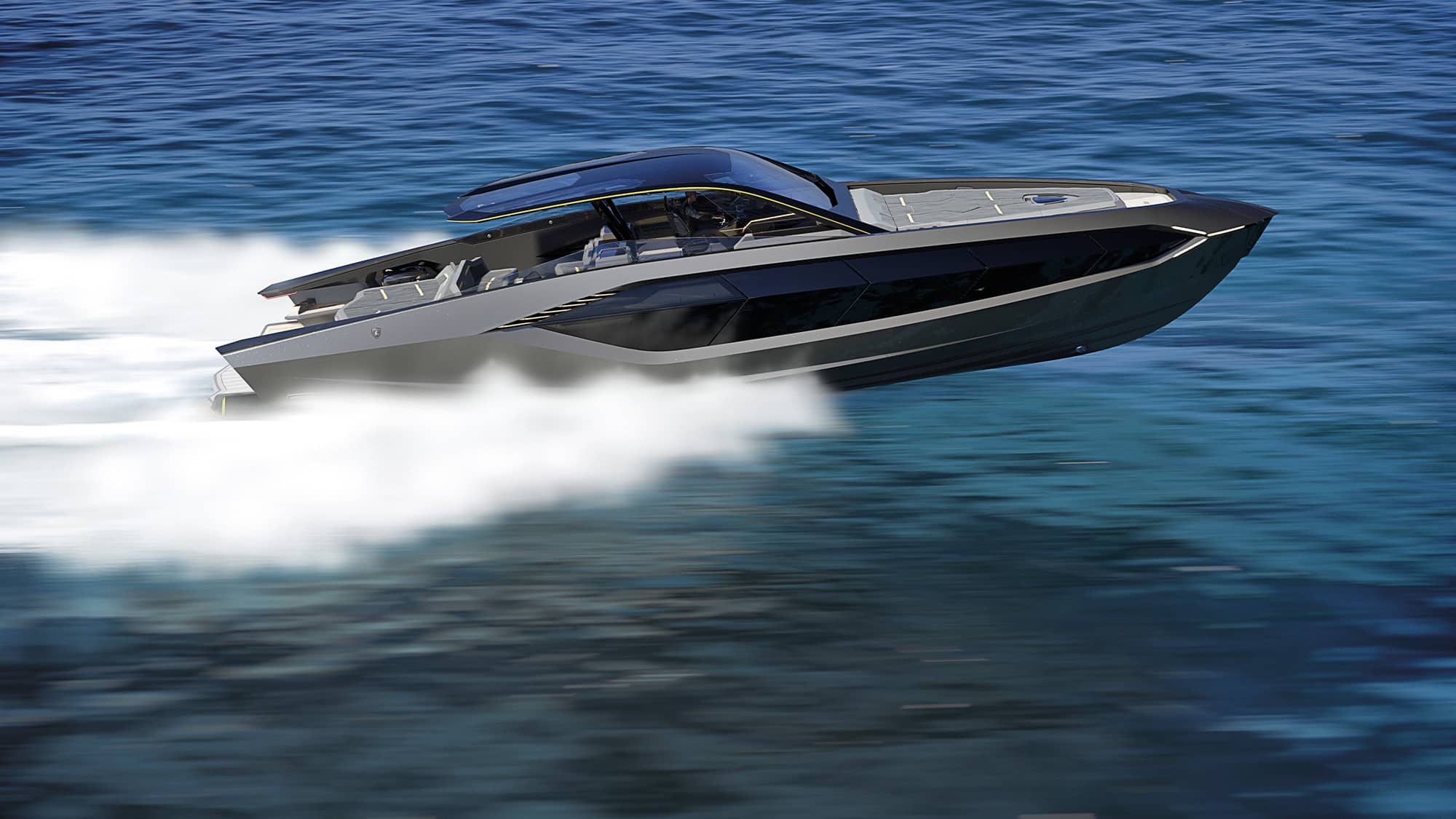 Lamborghini powerboat
