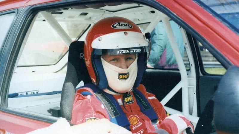 Mike Smith in car