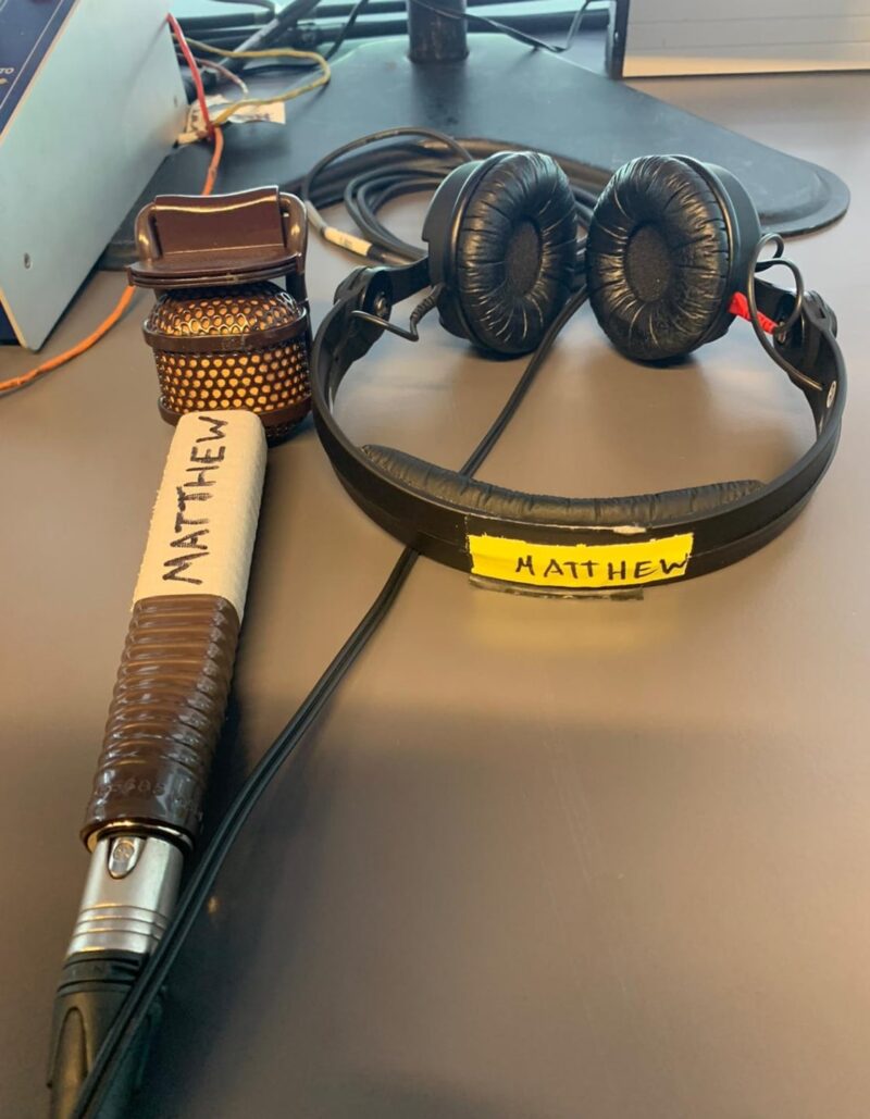 MotoGP commentary team equipment