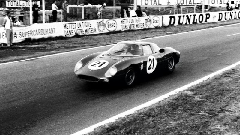 Rindt Gregory NART Ferrari 250 Lm during the 1965 Le Mans 24 Hours