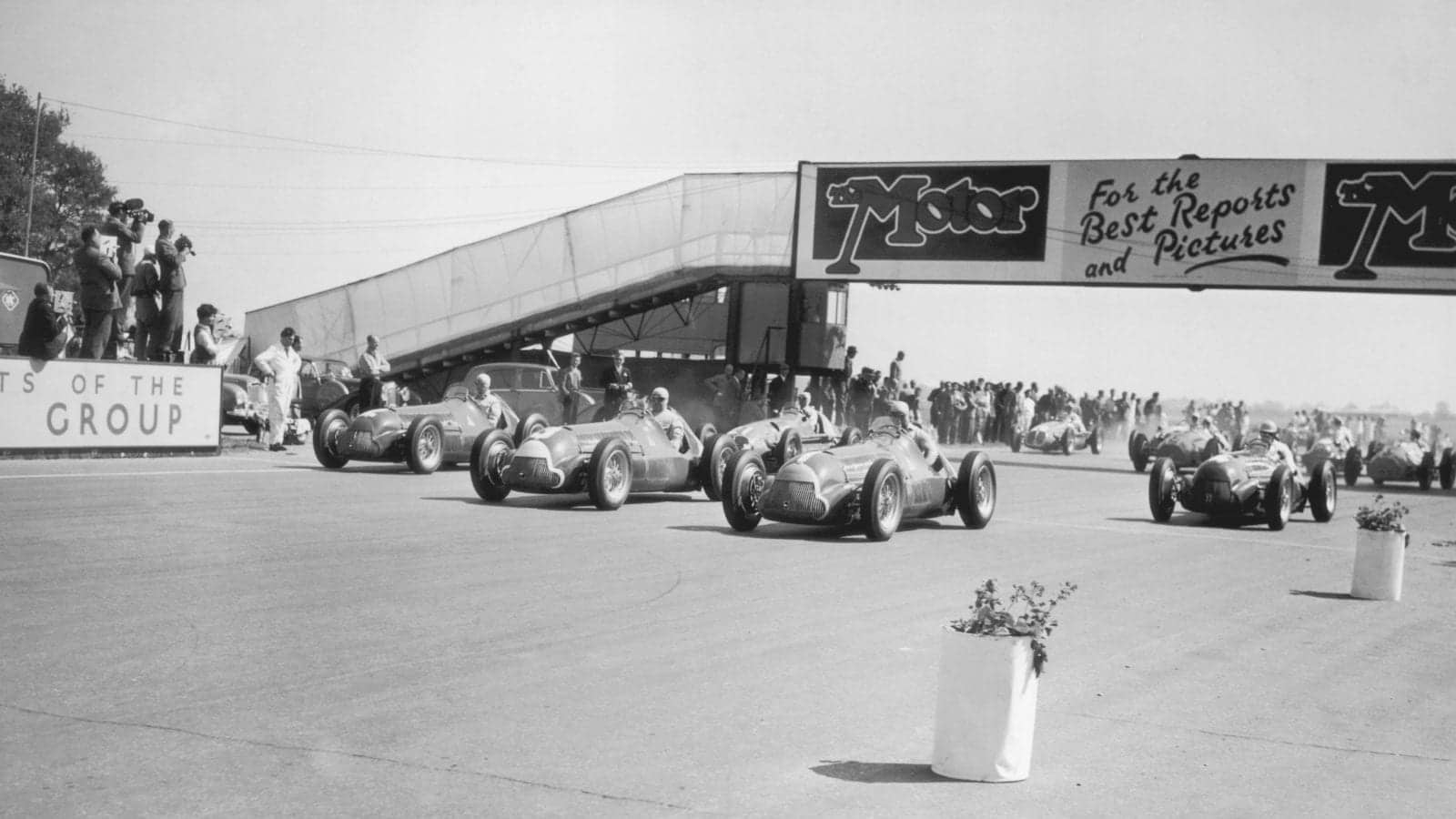 Start-of-the-1950-British-Grand-Prix-at-Silverstone