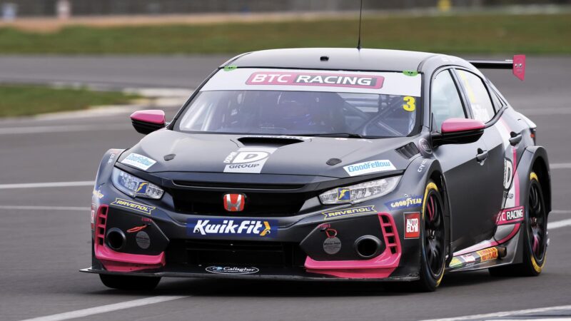 Tom Chilton's 2020 BTC Racing Honda Civic BTCC car