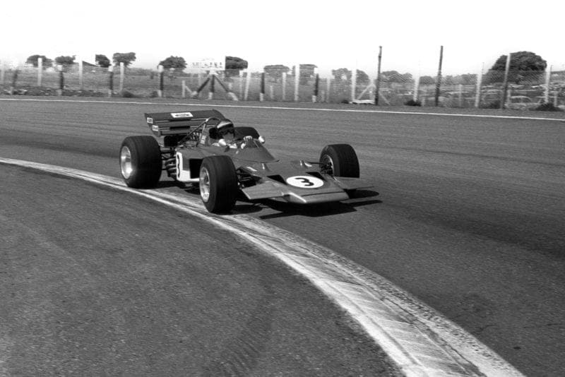 Jochen Rindt Lotus 1970 Spanish Grand Prix Jarama