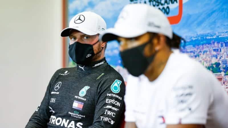 Valtteri Bottas, Lewis Hamilton, 2020 Tuscan GP