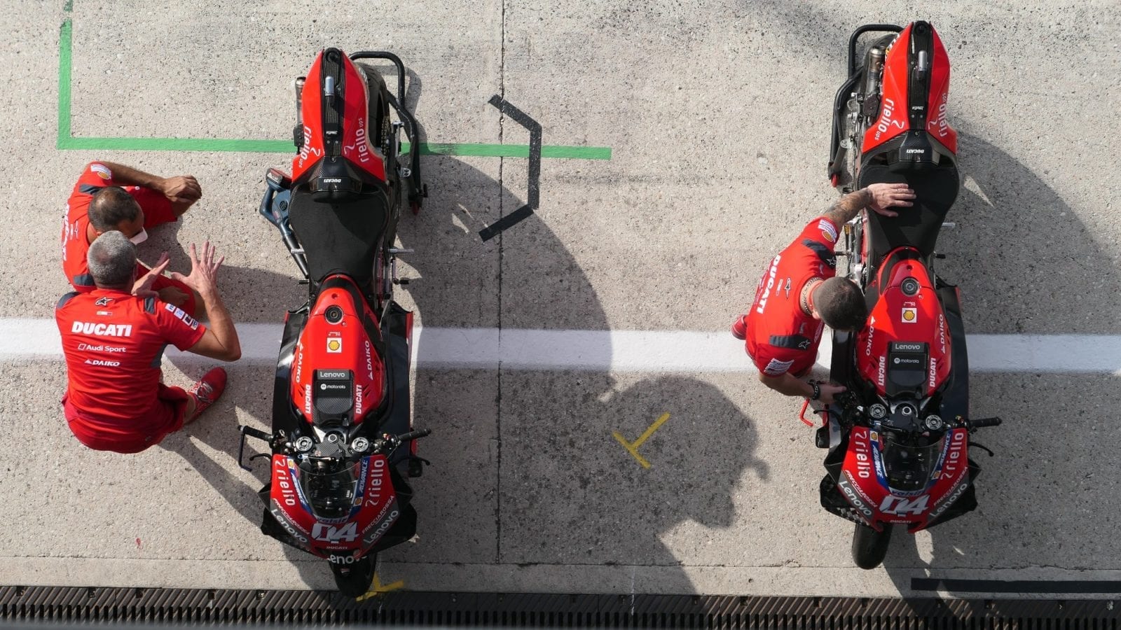 Ducati MotoGP mechanics, 2020 Barcelona