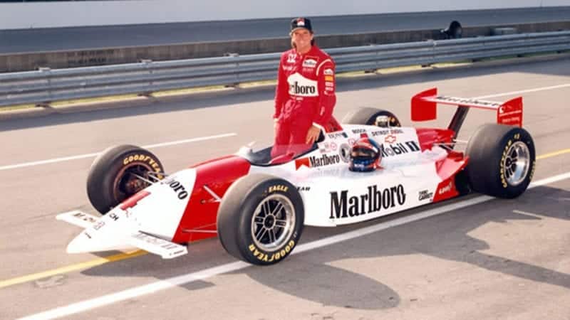 Emerson Fittipaldi at the 1993 Indy 500