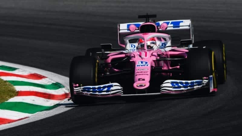 Racing Point, Monza 2020 Sergio Perez