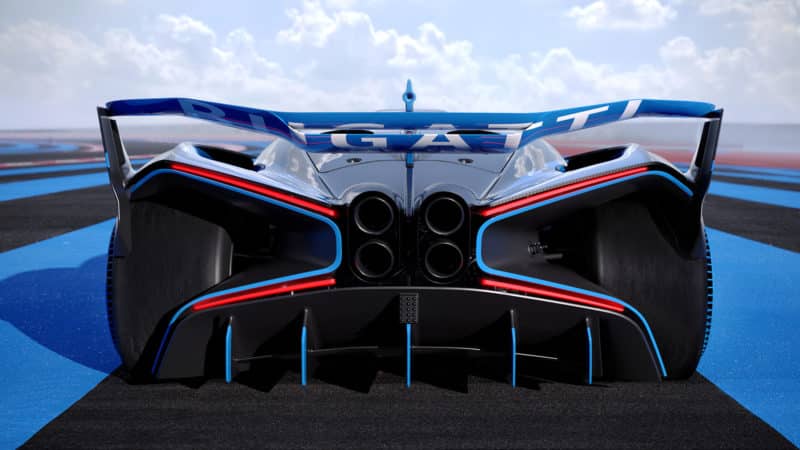 Bugatti Bolide rear