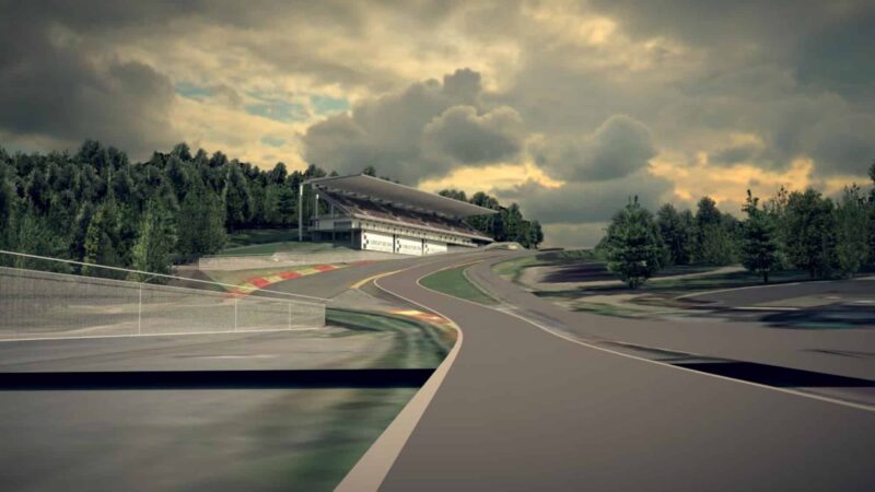 Eau Rouge and Raidillon future layout