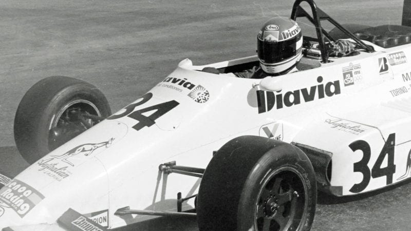 Ivan Capelli's 1985 Genoa racing car