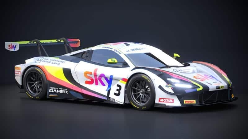 Jenson Button's McLaren 720S GT3 for 2020 Silverstone British GT round