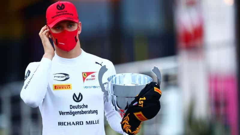 Mick Schumacher, 2020 F2 Monza feature race
