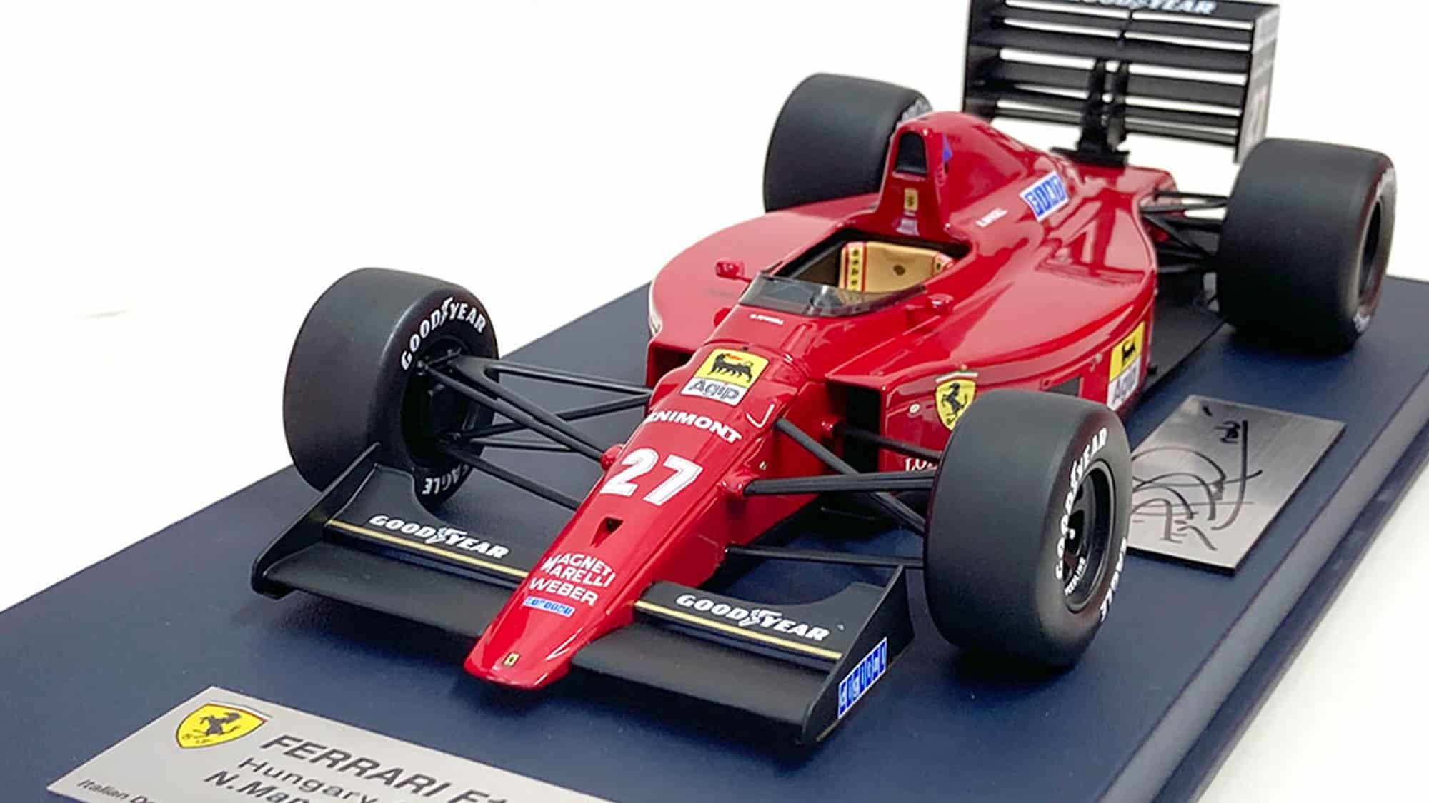 Mansell 89 Ferrari model