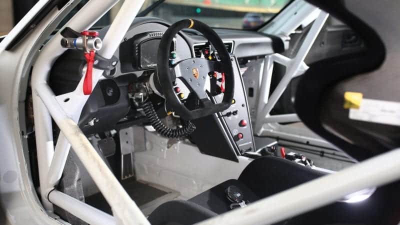 Porsche 911 GT3 Cup interior