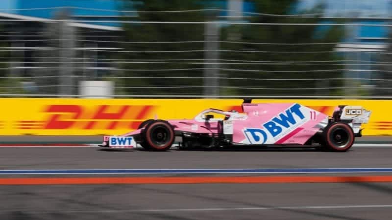 Sergio Perez, 2020 Russian GP