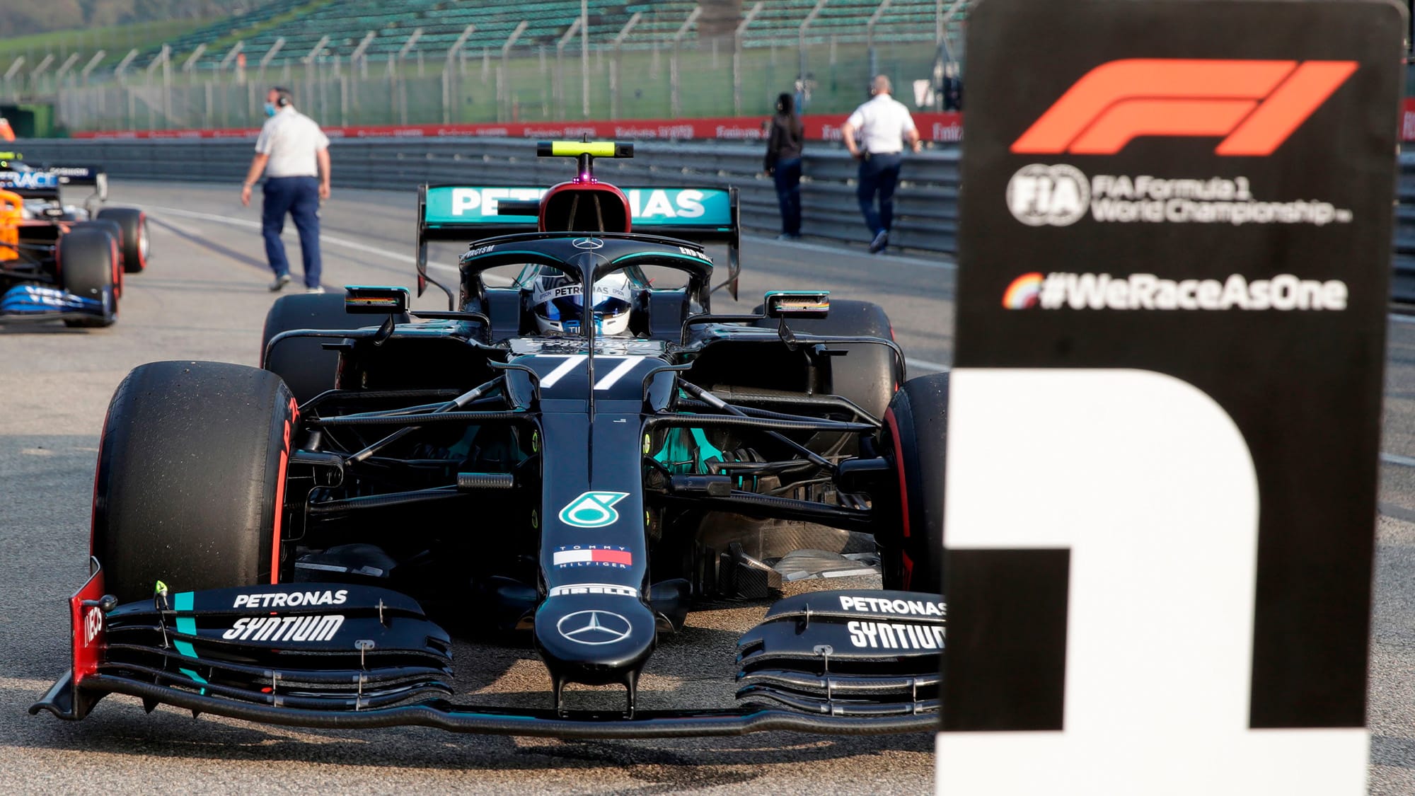 F1: novo design do carro da Mercedes será lançado no GP da Emília-Romanha -  Lance!