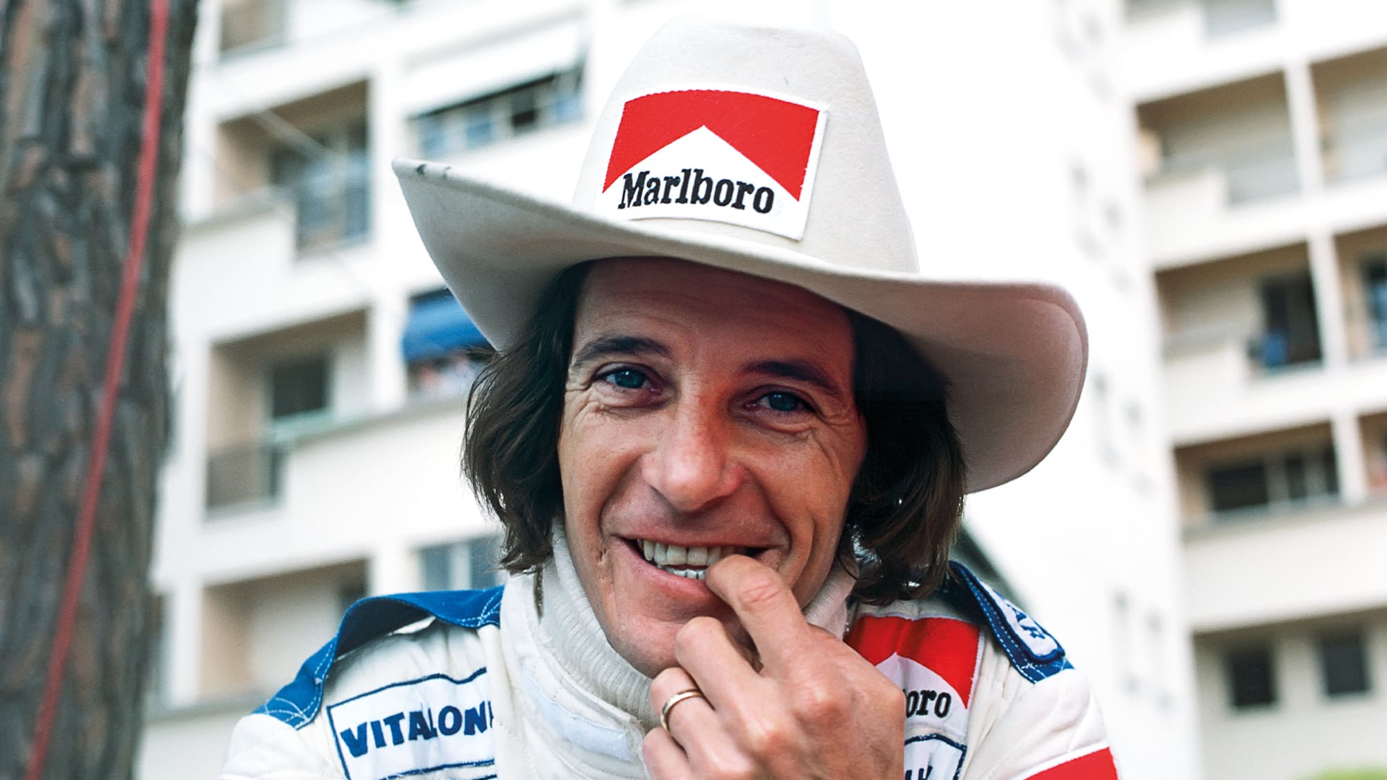 Arturo Merzario in Monaco in 1977