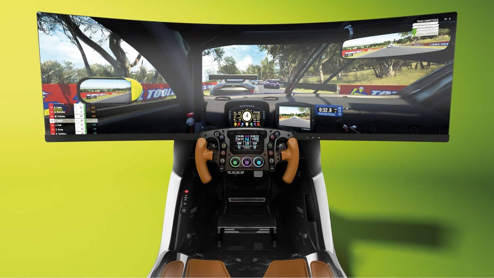 Aston Martin gaming simulator