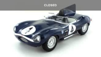 Win a Jaguar D type Sanderson-Flockhart Model
