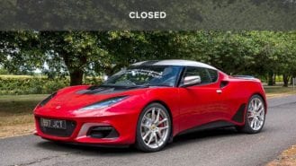 Win a one-off Jim Clark Lotus Evora signed by the 2019 F1 grid
