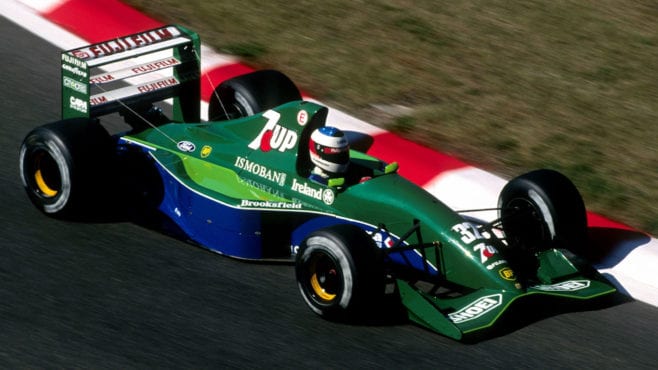 ‘I had my first F1 car and no money’: Eddie recalls birth of Jordan 191 — 30 years on