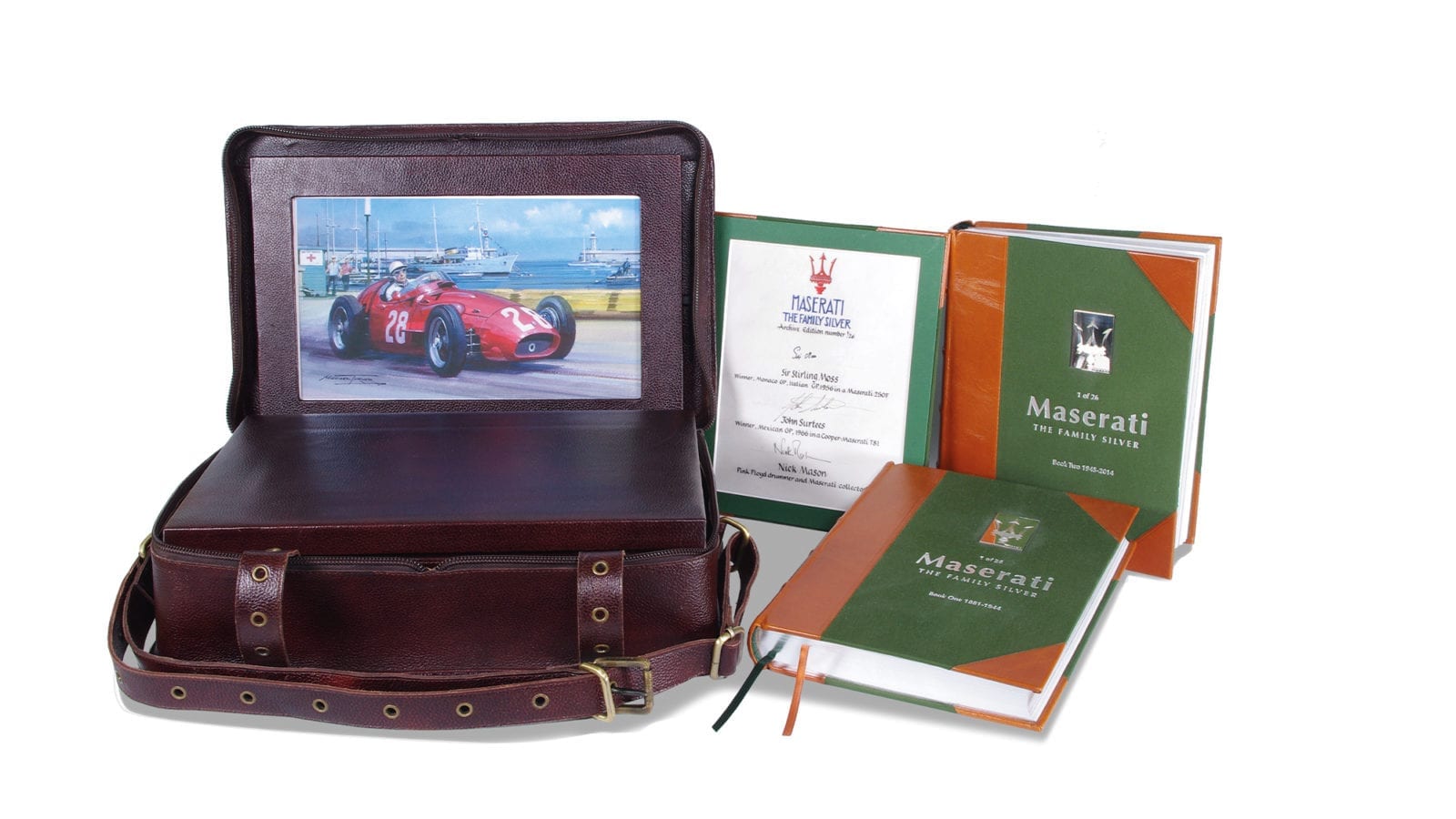 Maserati The Family Silver Special Edition book competition prize
