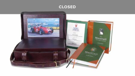 WIN a unique copy of Maserati: The Family Silver worth £12,950