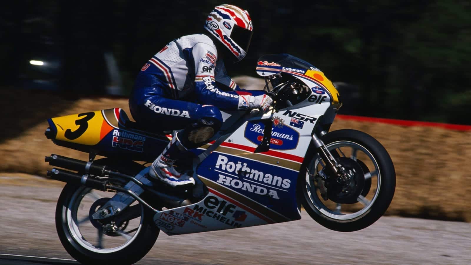 Mick Doohan Honda 1991 500cc French Grand Prix