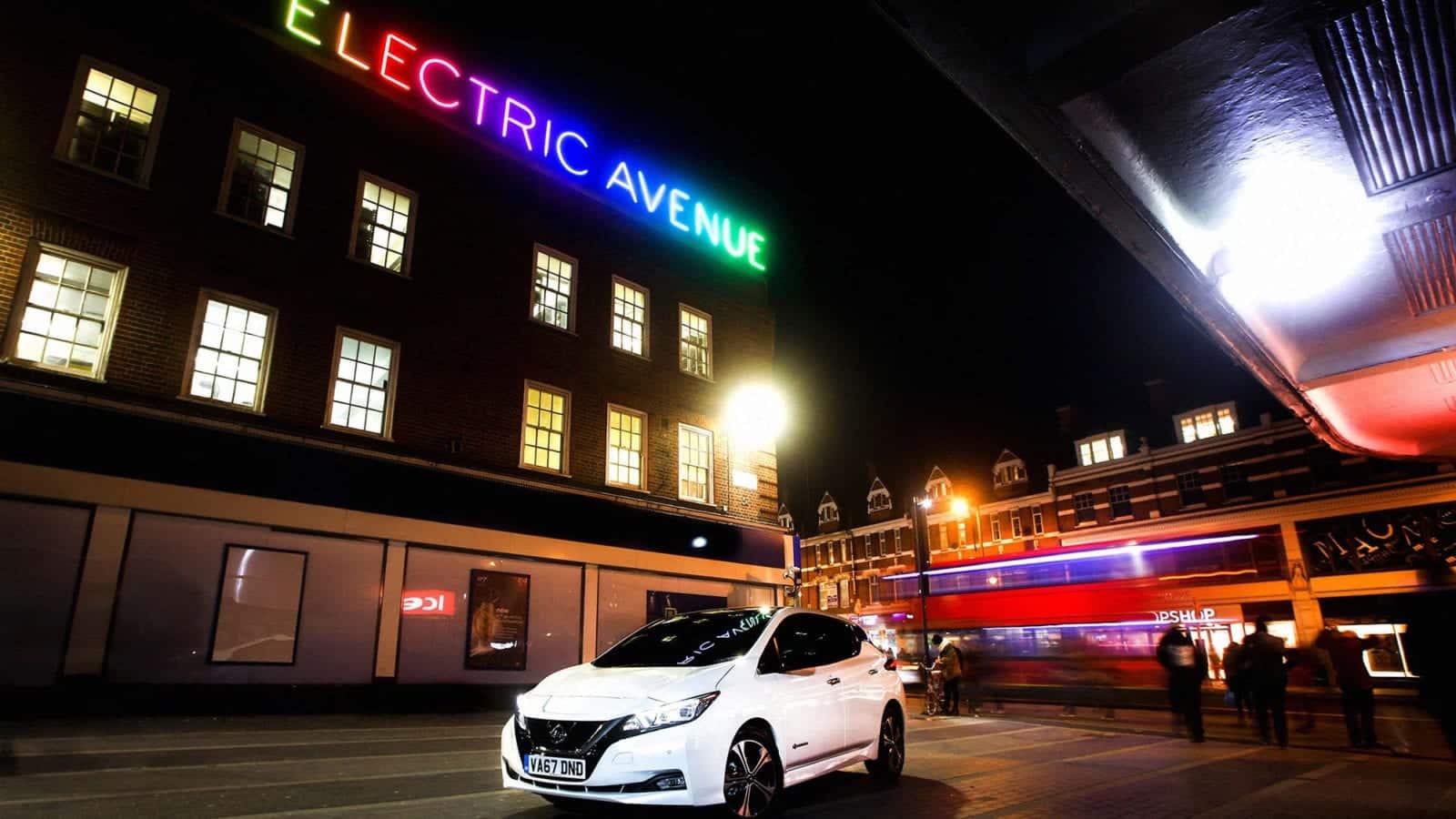 Nissan Leaf Electric Avenue