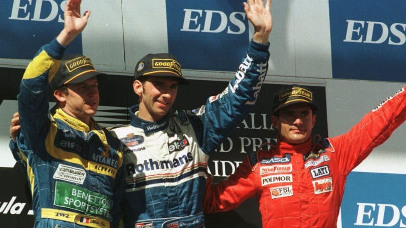 1995 Australian Grand Prix Podium
