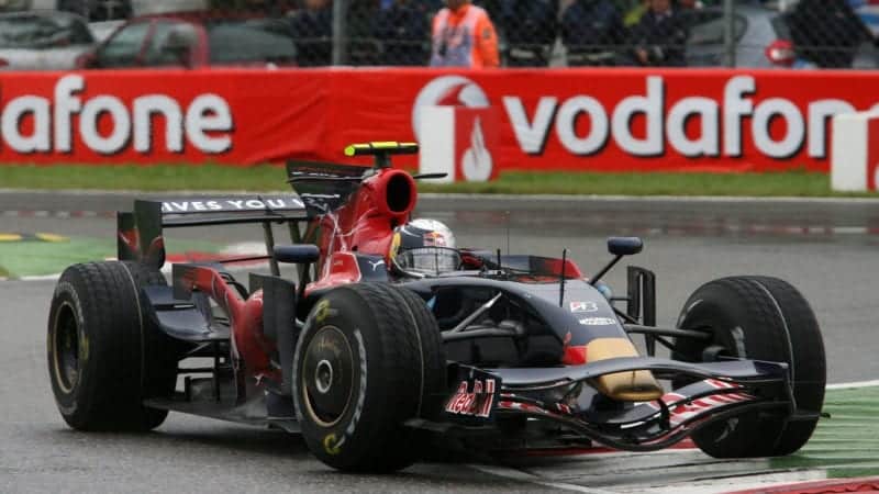 Sebastian Vettel Scuderia Toro Rosso 2008 Italian Grand Prix Monza