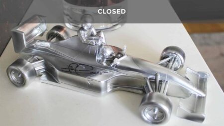 WIN a signed Taxi for Senna sculpture