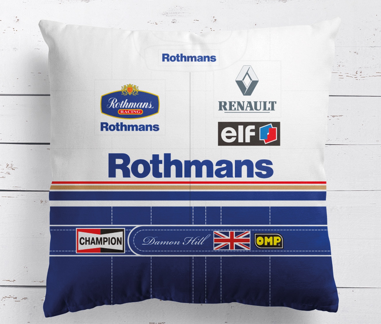 Williams Rothmans cushion
