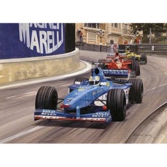 Product image for Seconds Count | Graham Turner | Signed by Giancarlo Fisichella | Limited Edition Print
