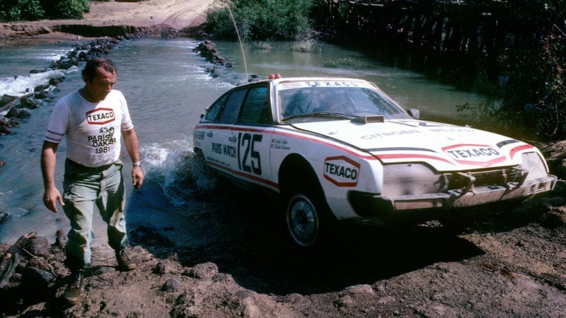Claude Brasseur Citroën CX 2400 GTI Paris-Dakar Rally 1981