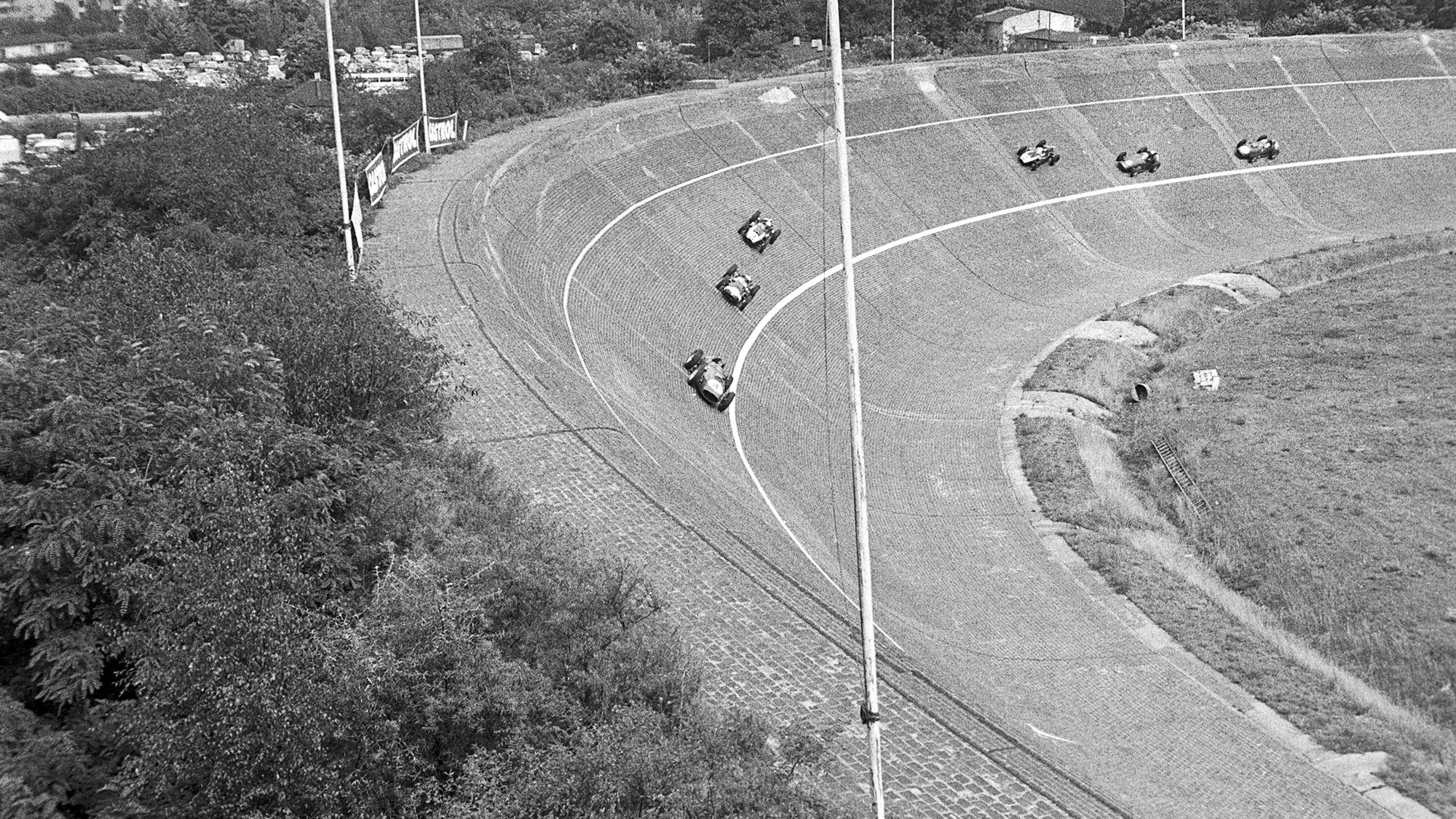 AVUS 1959 German GP Tony Brooks Ferrari