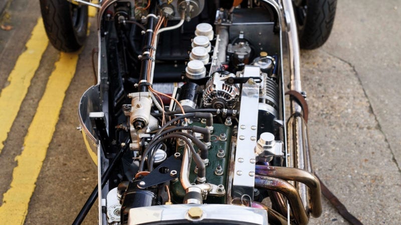 Austin Seven Supercharged engine